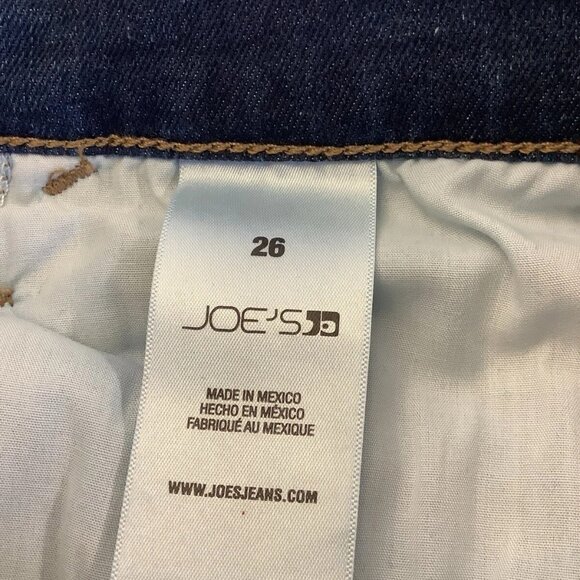 Joe's Skinny Jeans Womens Size 26 Blue Denim Mid-Rise Stretch - Picture 9 of 10